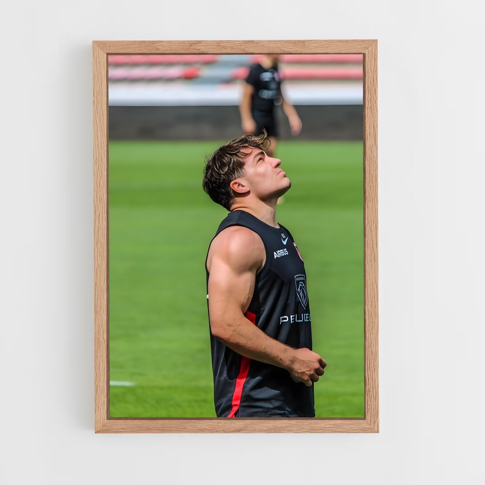 Poster Antoine dupont – affiche Rugby (vue 4)